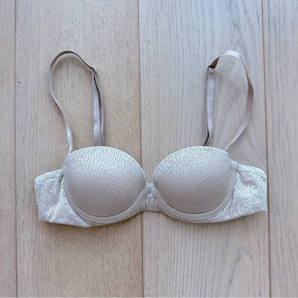 Nude 32A Convertible Bra - Removable Straps & Padding